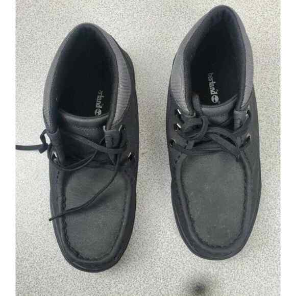 Timberland Kids Groveton Moc-Toe chukka sz 4 - Picture 3 of 9